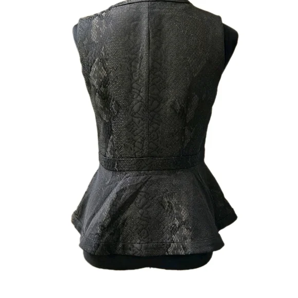 Womens W118 Walter Baker Peplum Top-Size Small - Picture 7 of 17